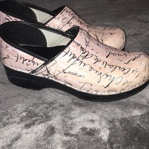 DANSKO WORK SHOES CLOGS 38 7.5 8